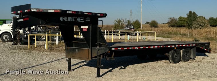 image for item EH7108 2020 Rice D0G14205 drop deck equipment trailer