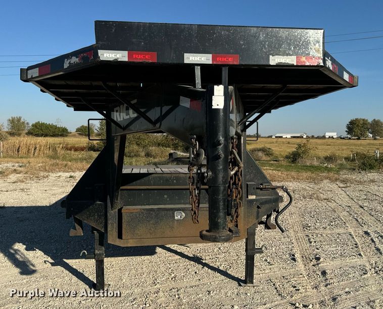 image for item EH7108 2020 Rice D0G14205 drop deck equipment trailer