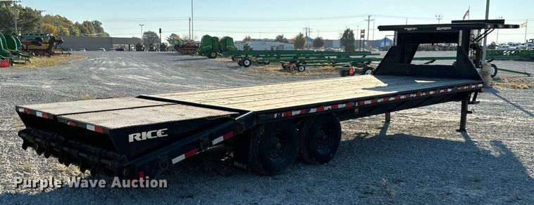 image for item EH7108 2020 Rice D0G14205 drop deck equipment trailer