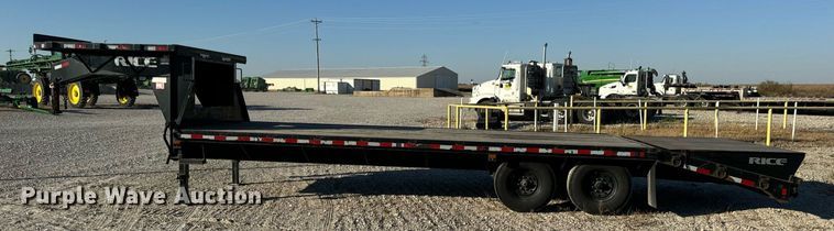 image for item EH7108 2020 Rice D0G14205 drop deck equipment trailer