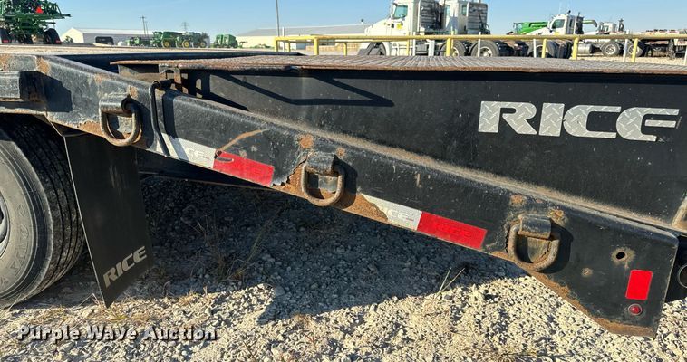 image for item EH7108 2020 Rice D0G14205 drop deck equipment trailer