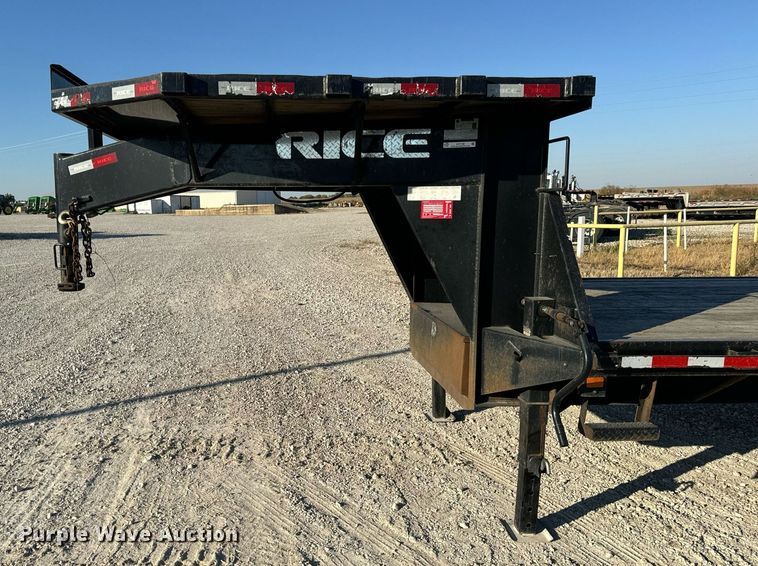 image for item EH7108 2020 Rice D0G14205 drop deck equipment trailer
