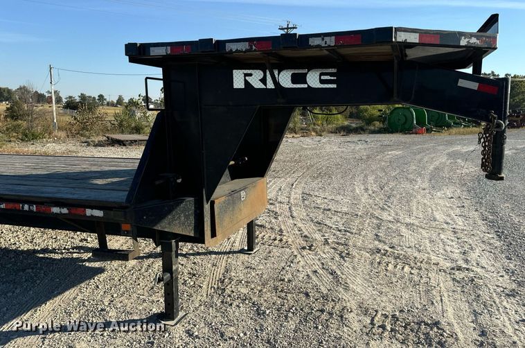 image for item EH7108 2020 Rice D0G14205 drop deck equipment trailer