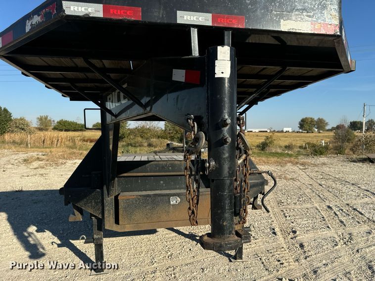 image for item EH7108 2020 Rice D0G14205 drop deck equipment trailer