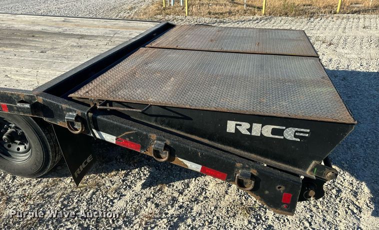 image for item EH7108 2020 Rice D0G14205 drop deck equipment trailer