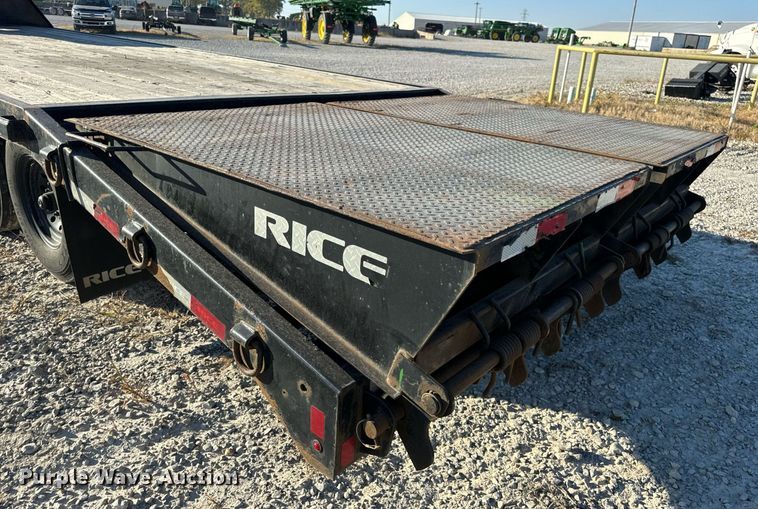 image for item EH7108 2020 Rice D0G14205 drop deck equipment trailer