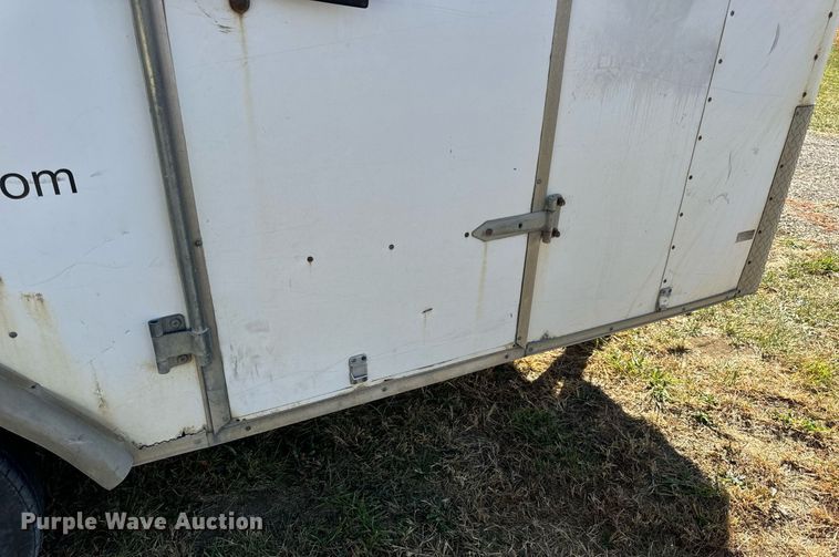 image for item EH7205 2002 Haulmark GR85X16WT2 enclosed cargo trailer