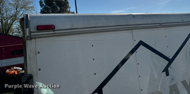 image for item EH7205 2002 Haulmark GR85X16WT2 enclosed cargo trailer