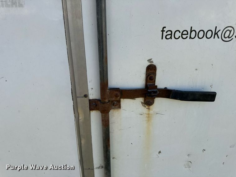 image for item EH7205 2002 Haulmark GR85X16WT2 enclosed cargo trailer