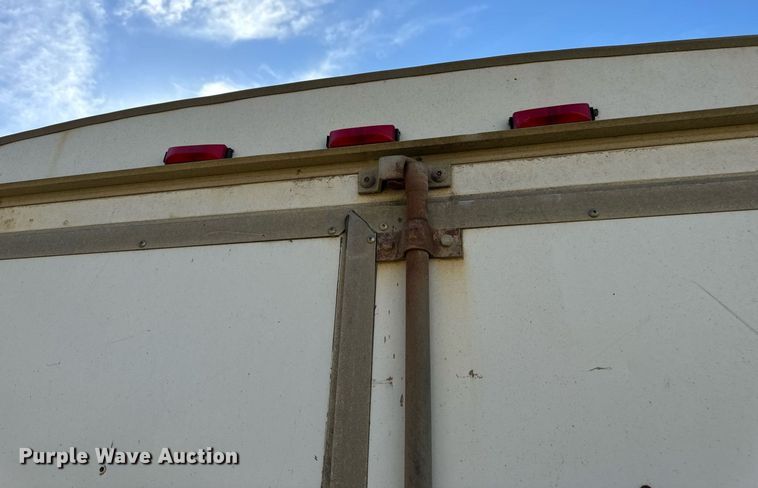 image for item EH7205 2002 Haulmark GR85X16WT2 enclosed cargo trailer