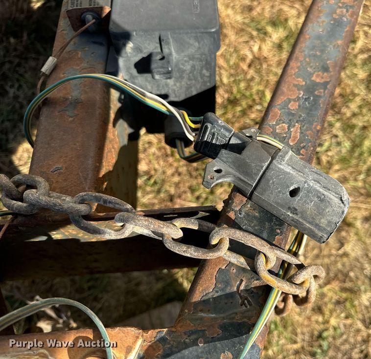 image for item EH7205 2002 Haulmark GR85X16WT2 enclosed cargo trailer