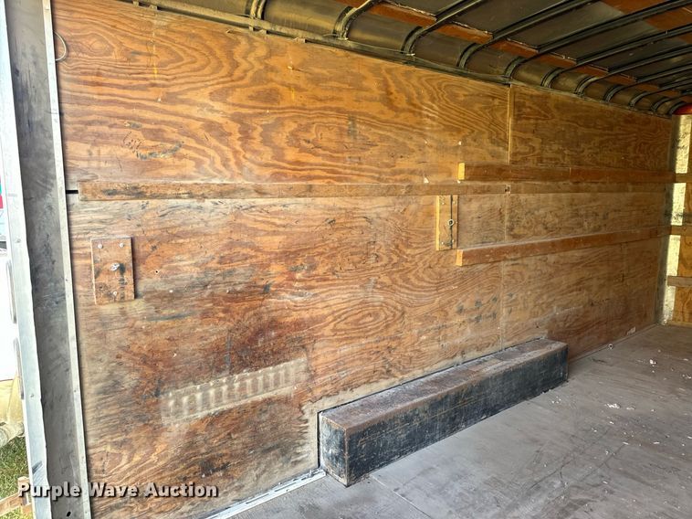 image for item EH7205 2002 Haulmark GR85X16WT2 enclosed cargo trailer