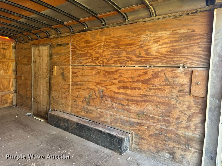 image for item EH7205 2002 Haulmark GR85X16WT2 enclosed cargo trailer