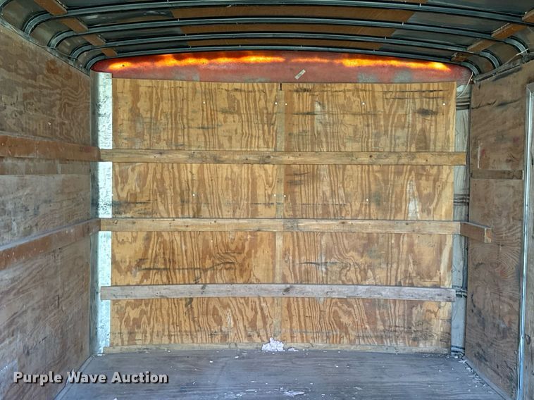 image for item EH7205 2002 Haulmark GR85X16WT2 enclosed cargo trailer