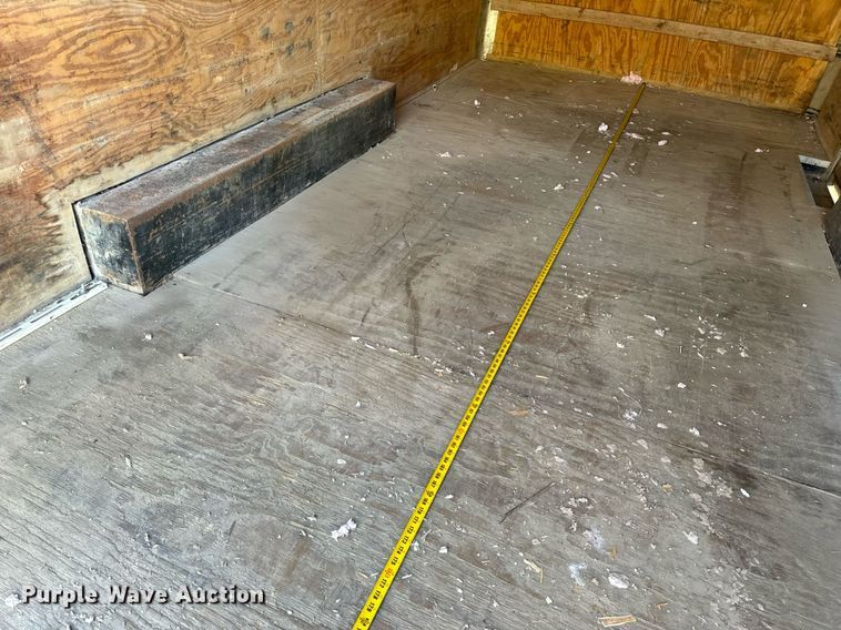 image for item EH7205 2002 Haulmark GR85X16WT2 enclosed cargo trailer