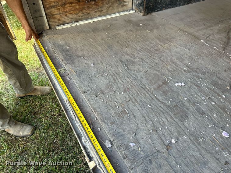 image for item EH7205 2002 Haulmark GR85X16WT2 enclosed cargo trailer