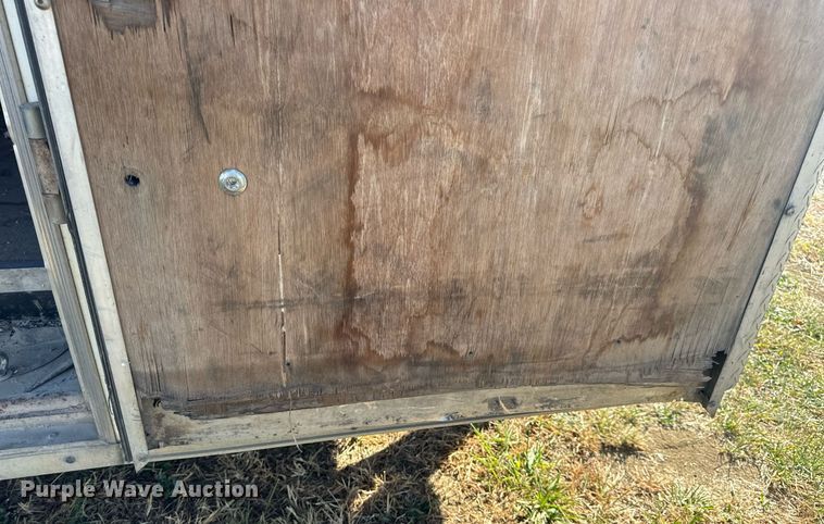 image for item EH7205 2002 Haulmark GR85X16WT2 enclosed cargo trailer