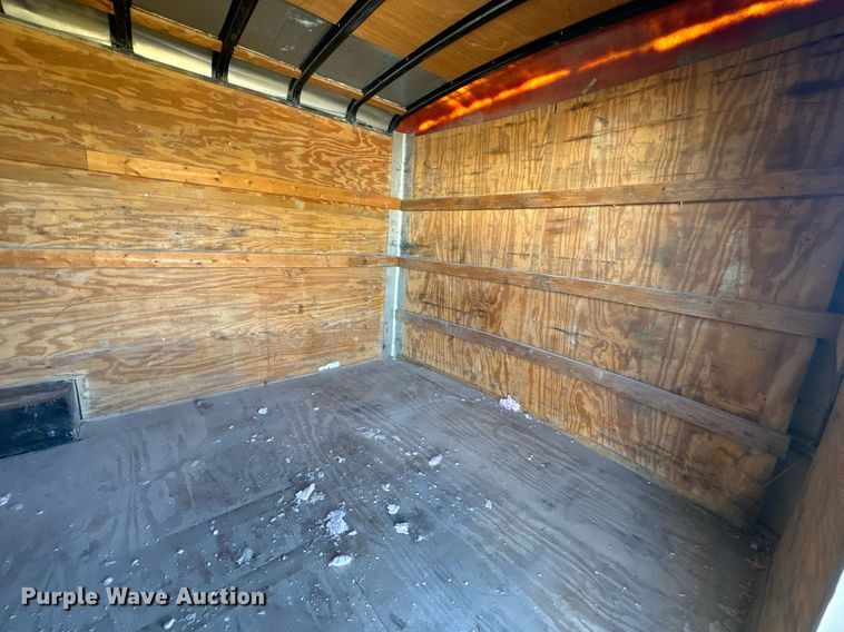 image for item EH7205 2002 Haulmark GR85X16WT2 enclosed cargo trailer