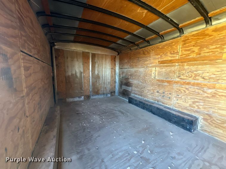 image for item EH7205 2002 Haulmark GR85X16WT2 enclosed cargo trailer