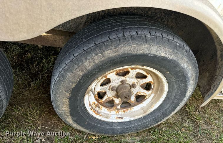 image for item EH7205 2002 Haulmark GR85X16WT2 enclosed cargo trailer