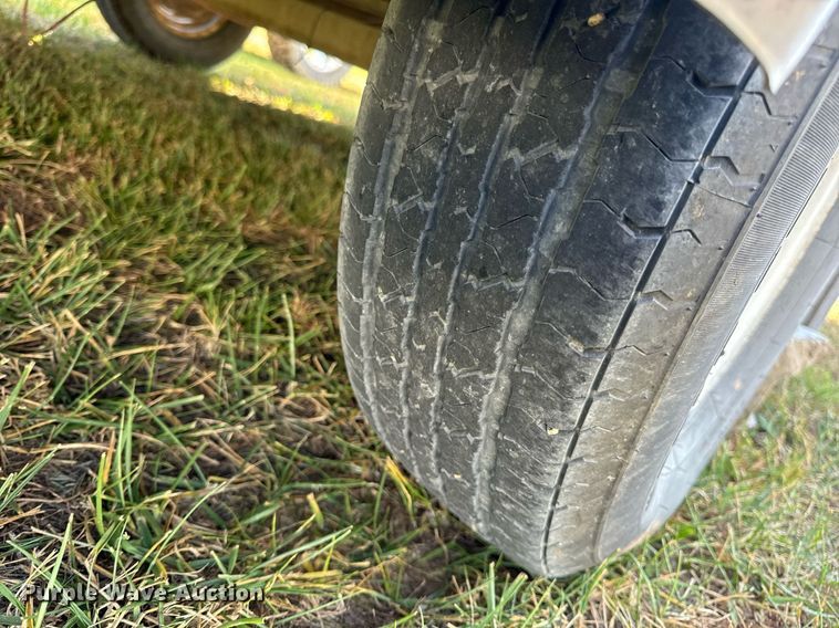 image for item EH7205 2002 Haulmark GR85X16WT2 enclosed cargo trailer