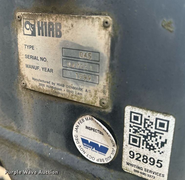 image for item EI4050 HIAB Knuckle Boom cranes