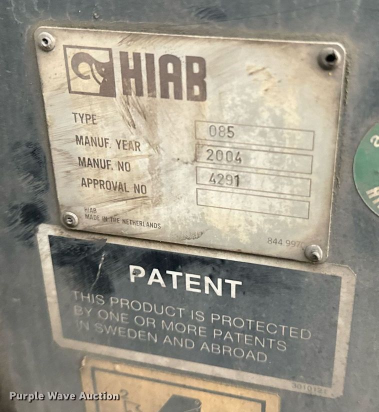 image for item EI4050 HIAB Knuckle Boom cranes