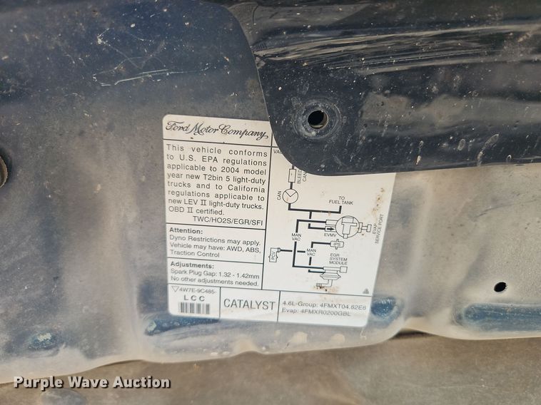 image for item EI8477 2004 Ford Explorer  SUV