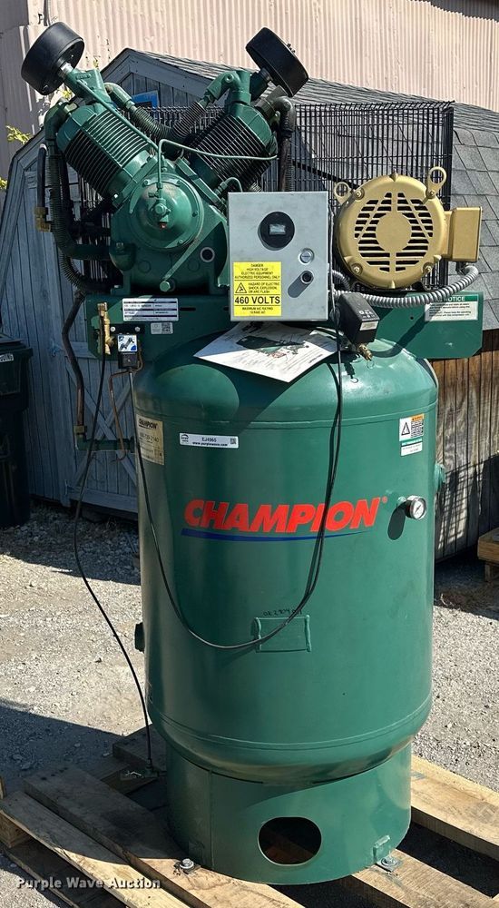image for item EJ4965 2013 Champion  172-1 air compressor