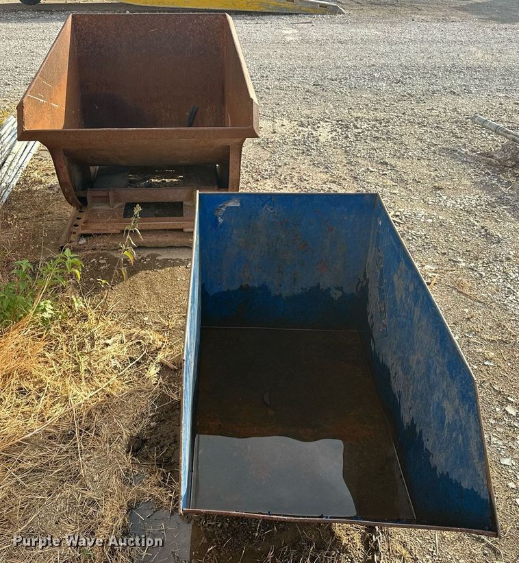 image for item EJ4967 (2) dump hoppers