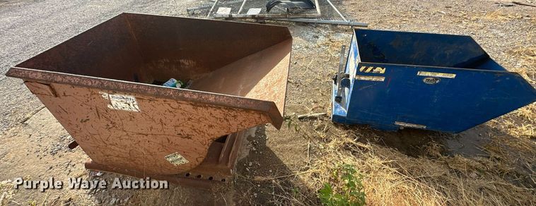 image for item EJ4967 (2) dump hoppers