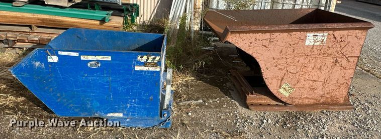 image for item EJ4967 (2) dump hoppers