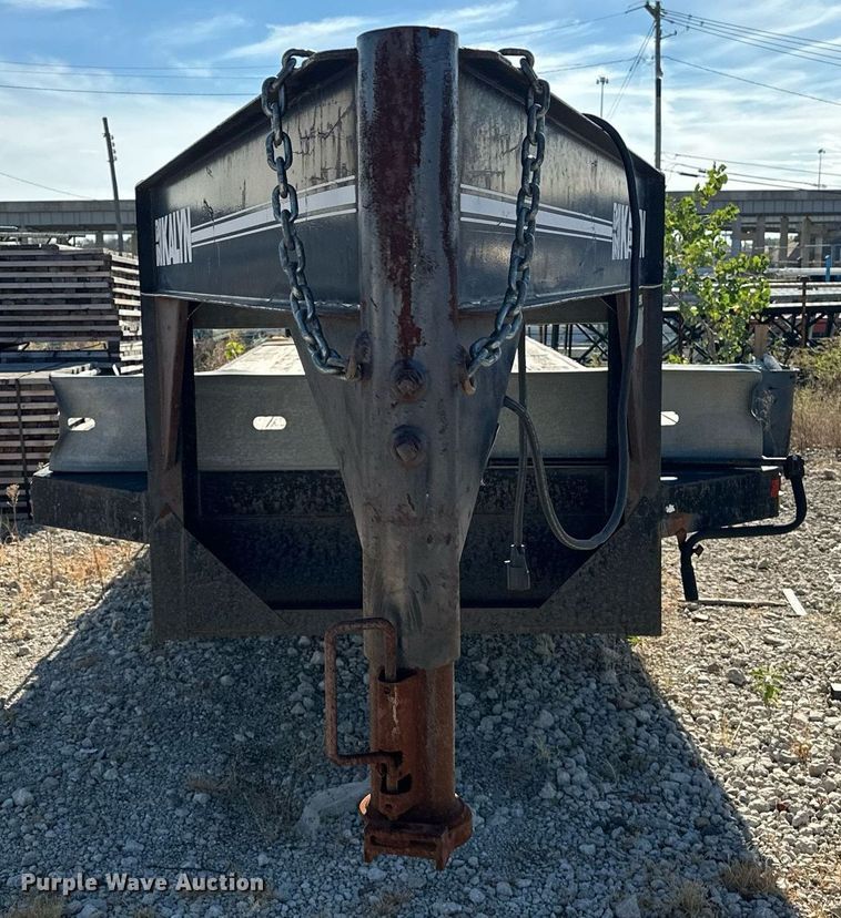 image for item EJ4976 1984 Kalyn CT-16 flatbed trailer