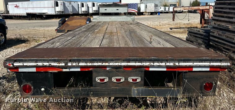 image for item EJ4976 1984 Kalyn CT-16 flatbed trailer