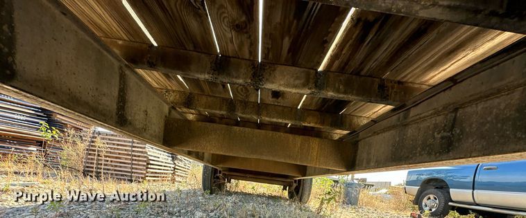 image for item EJ4976 1984 Kalyn CT-16 flatbed trailer