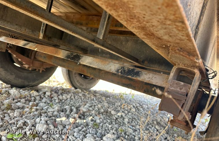 image for item EJ4976 1984 Kalyn CT-16 flatbed trailer