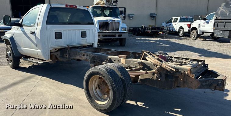 image for item EJ5014 2008 Dodge Ram 5500 truck cab and chassis