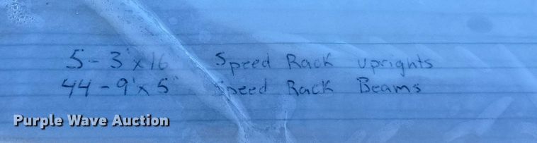 image for item EJ5069 Speedrack pallet racking