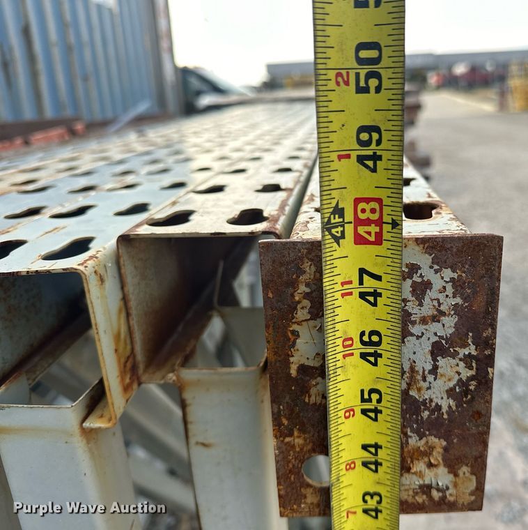 image for item EJ5077 Teardrop pallet racking