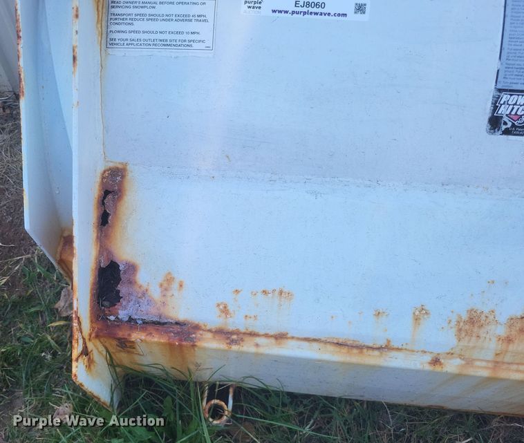 image for item EJ8060 Blizzard Power Plow 8000 snow plow