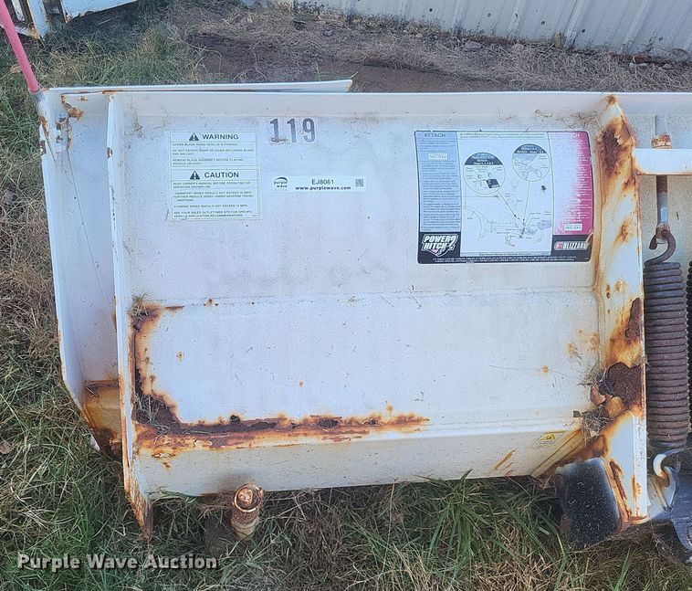 image for item EJ8061 Blizzard Power Plow 8000 snow plow