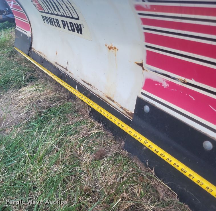 image for item EJ8061 Blizzard Power Plow 8000 snow plow