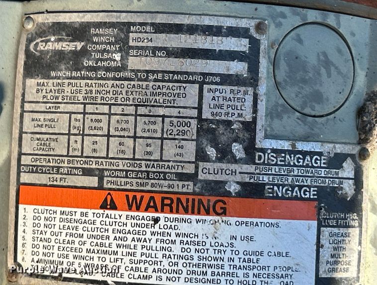 image for item EK3582 2006 Chevrolet C7500 rollback truck