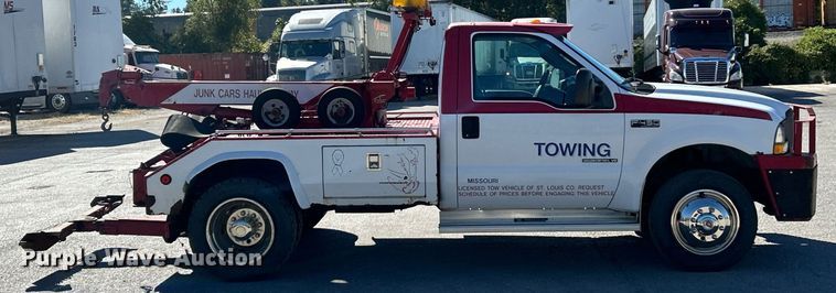 image for item EK3583 2003 Ford F450 XL Super Duty tow truck