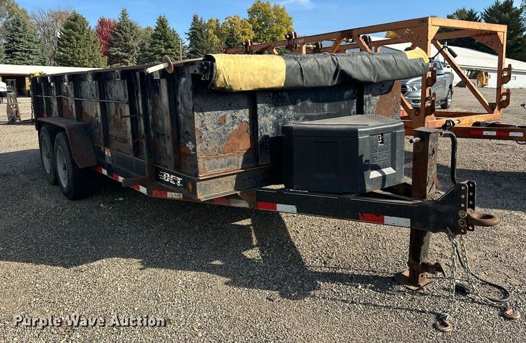 image for item EN2527 2015 DCT dump trailer