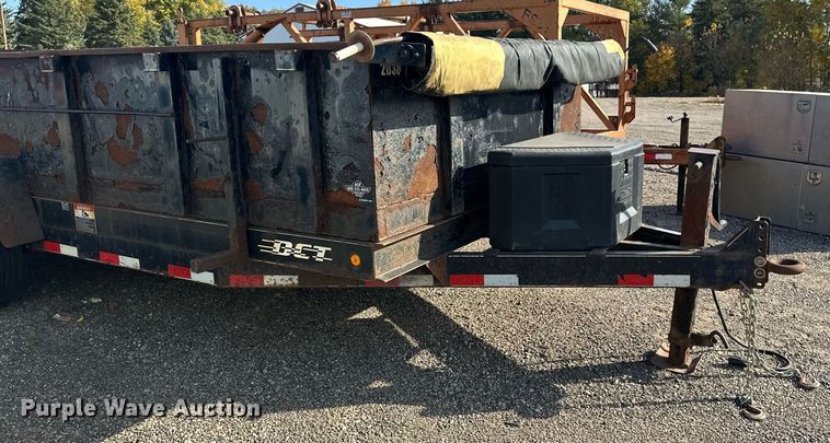 image for item EN2527 2015 DCT dump trailer