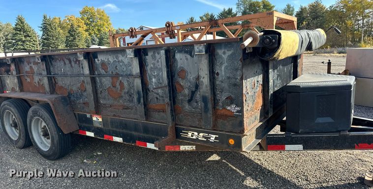 image for item EN2527 2015 DCT dump trailer