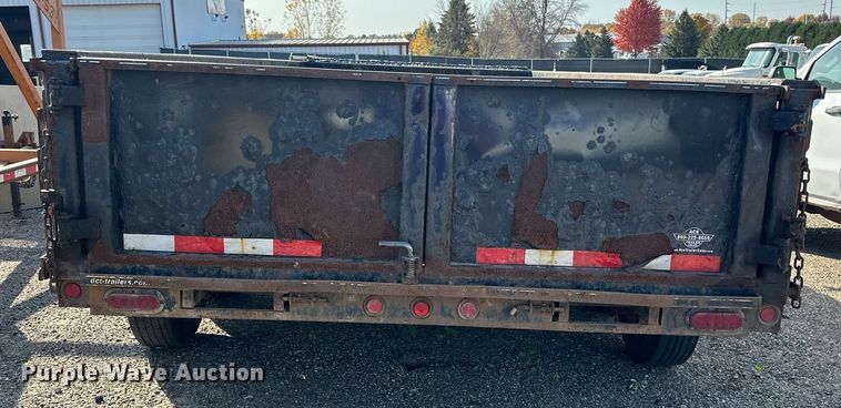 image for item EN2527 2015 DCT dump trailer