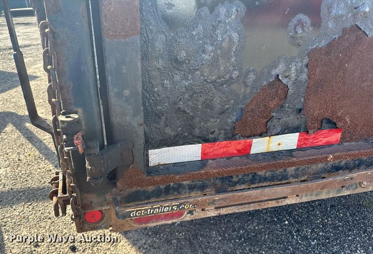 image for item EN2527 2015 DCT dump trailer