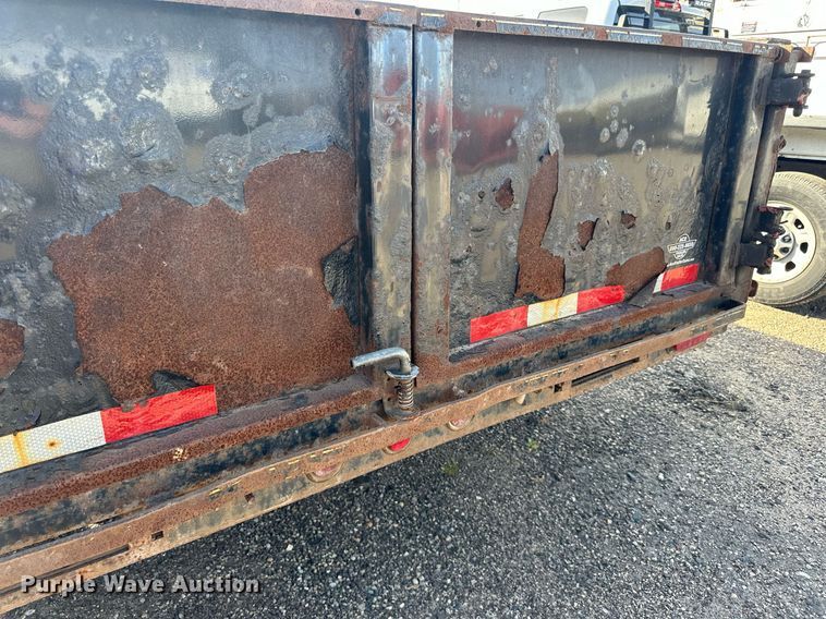 image for item EN2527 2015 DCT dump trailer